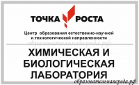 Стенд Точка Роста Химико-Биологическая лаборатория 0,3х0,18м