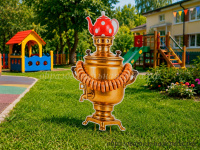 Уличная фигура Русский самовар