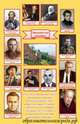 Знаменитые земляки