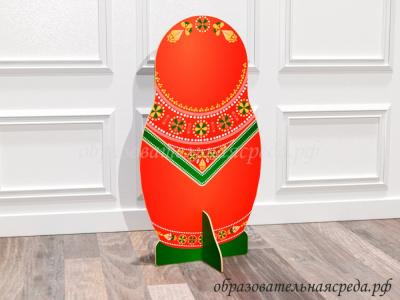 Театральная декорация Матрёшка гаютинская рспись 1
