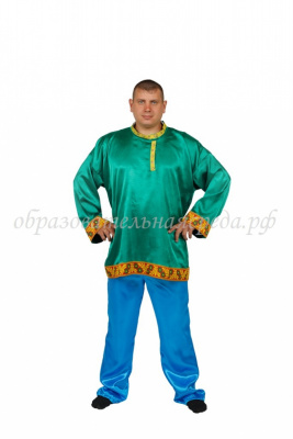 Рубаха Косоворотка зел