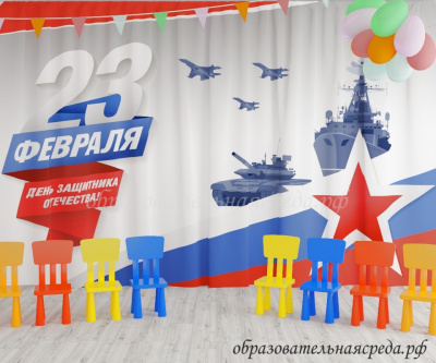 Занавес День защитника отечества