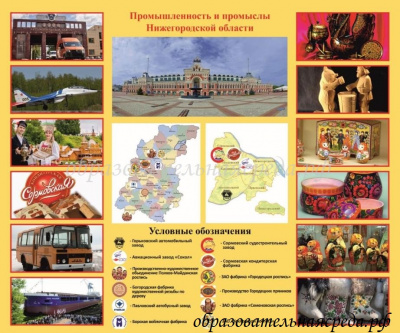 Промышленность Нижегородской области