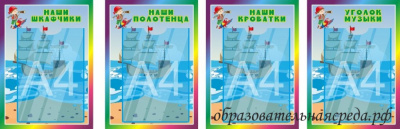 Комплект стендов “Списки” Пираты