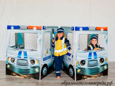 Игровой модуль Полицейский автомобиль  (3)