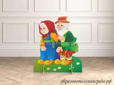 Театральная декорация Дед и баба