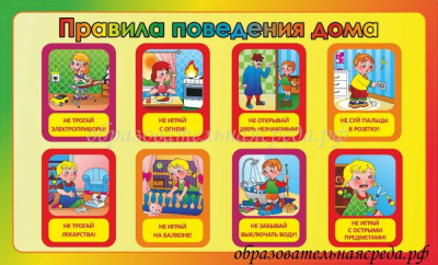 Стенд Правила поведения дома 10,6м