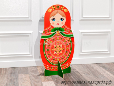 Театральная декорация Матрёшка гаютинская рспись